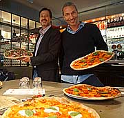 Klaus Rader und Friedemann Findeis eröffnen ihr L'Osteria am Gasteig am 11.10.2012 (©Foto: Martin Schmitz)